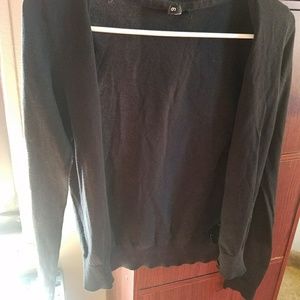 Black cardigan